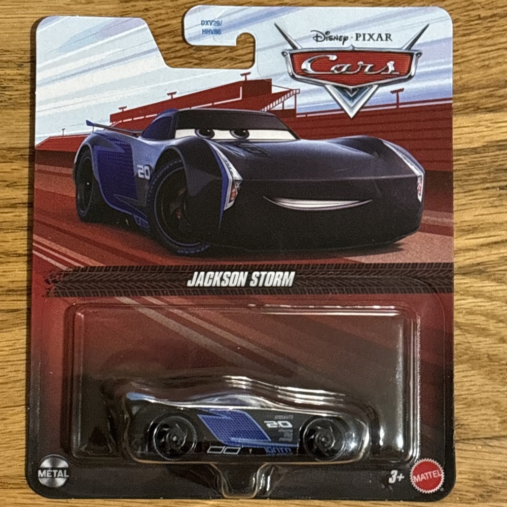 Jackson Storm 2026 Disney Pixar Cars 3 Diecast 1:55 Mattel